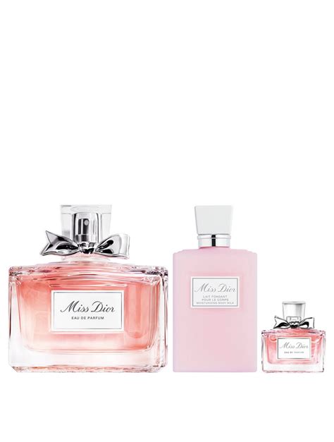 christian dior miss dior perfume set|dior aftershave gift set.